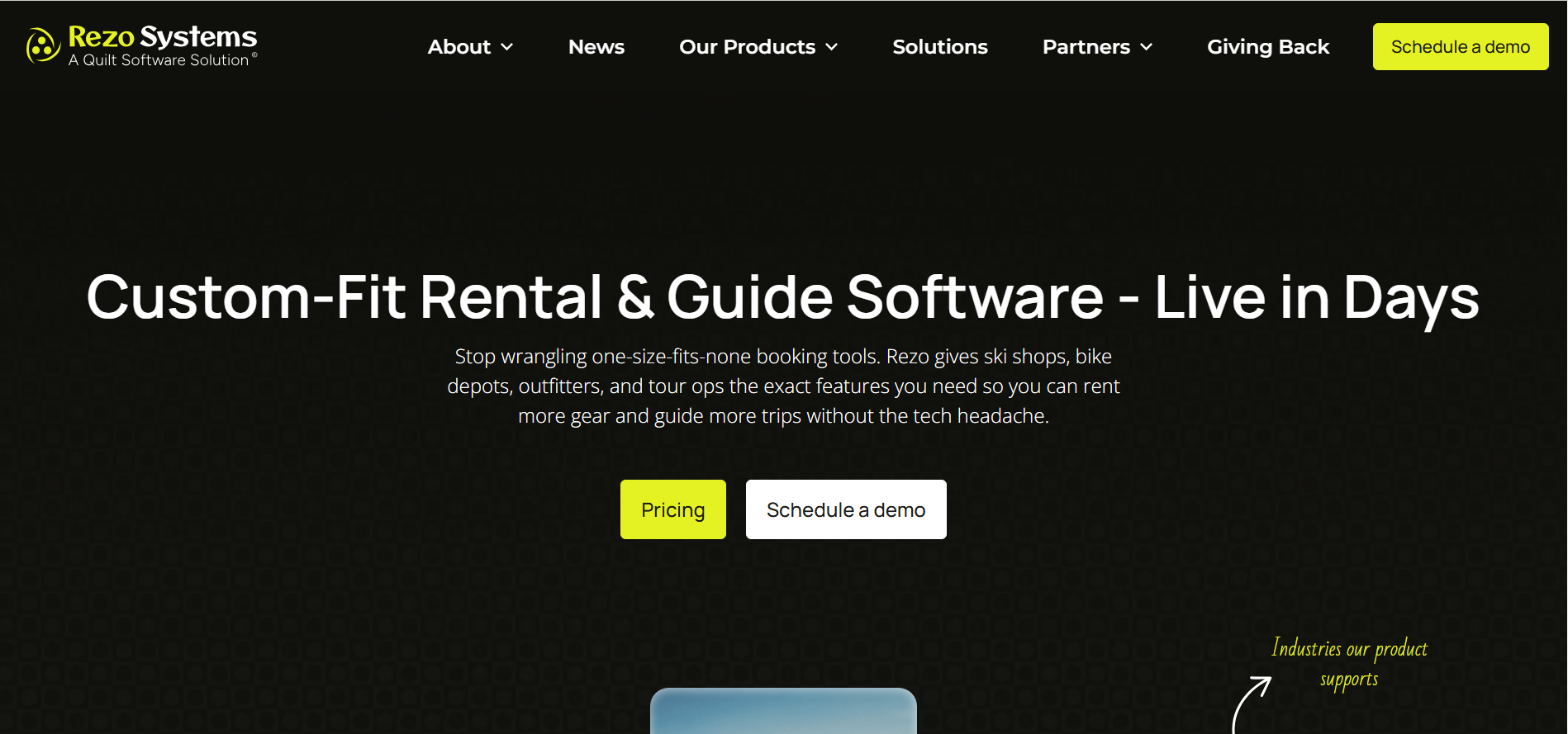 Rezo Systems Commercial Website