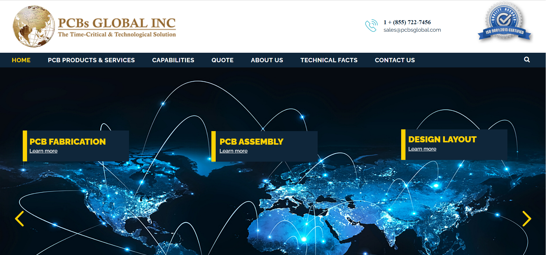 Pcbs Global Main Website